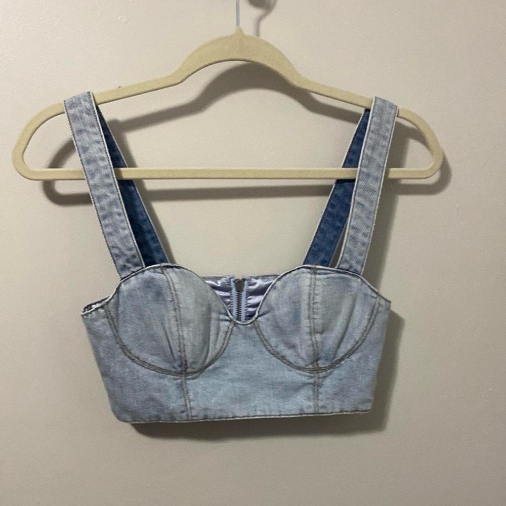 AFRM Denim Top